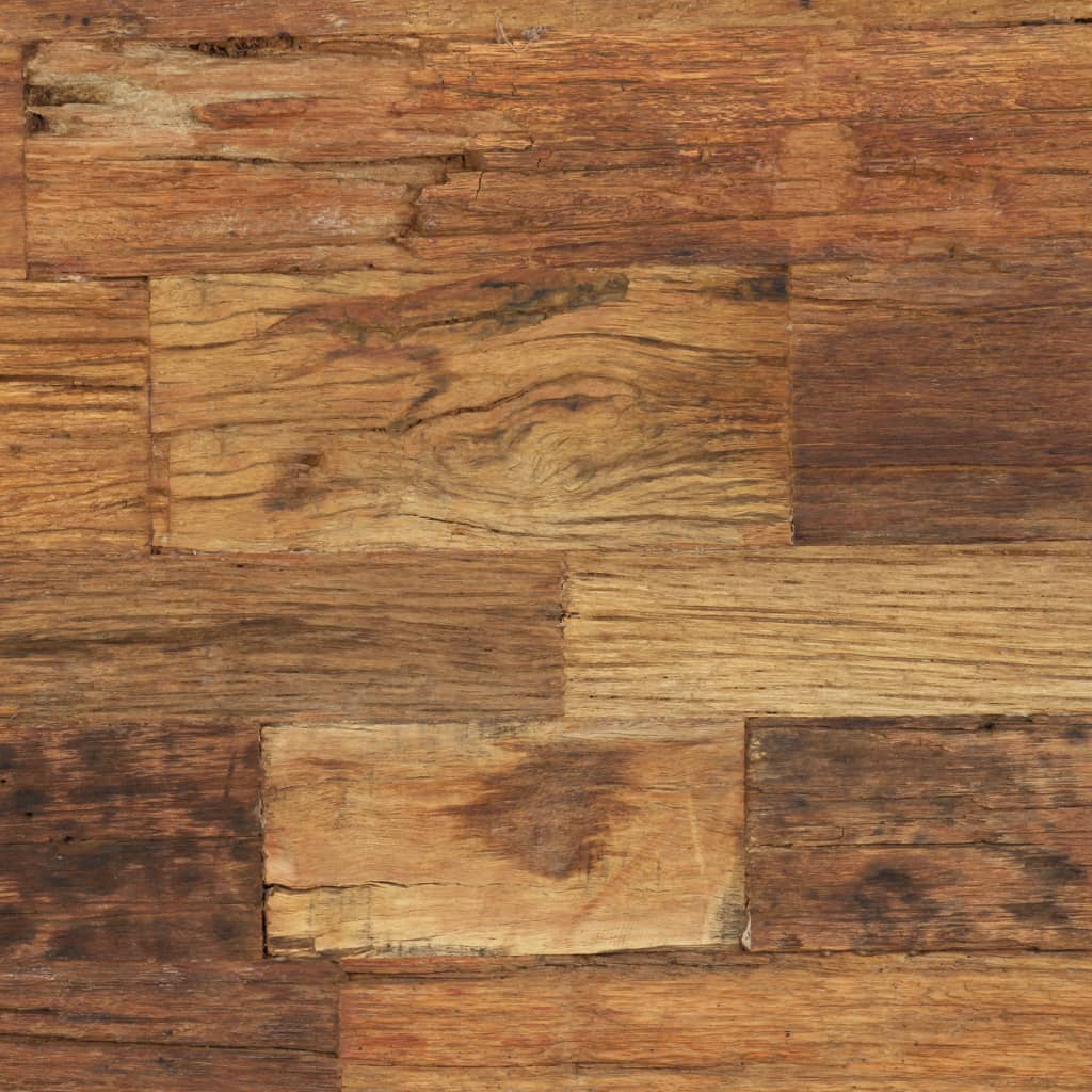 vidaXL Stolik kawowy, lite drewno z odzysku, 100 x 60 x 38 cm