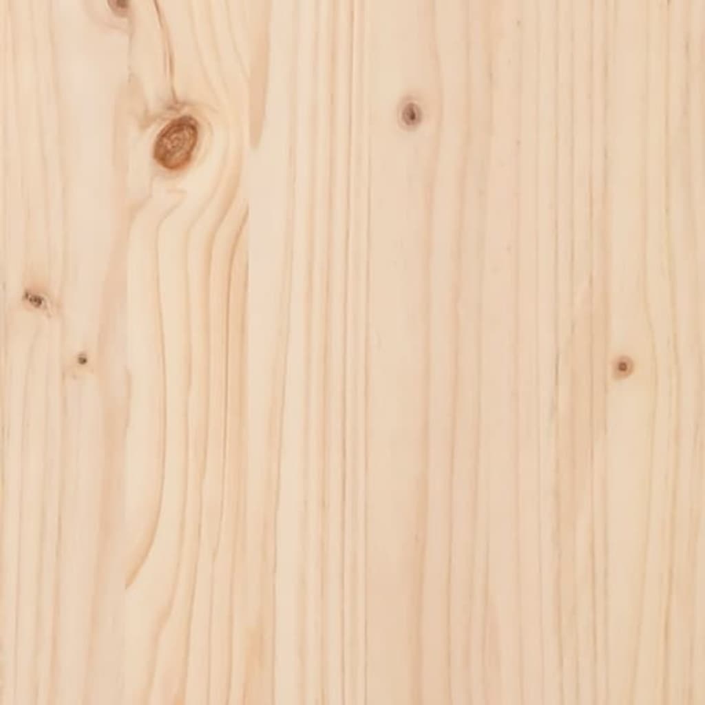 vidaXL Donica z półką, 82,5x54x81 cm, lite drewno sosnowe
