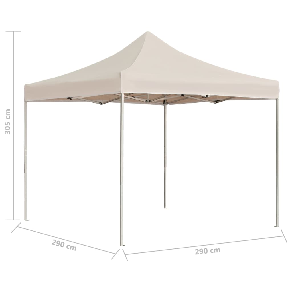 vidaXL Profesjonalny, składany namiot imprezowy, 3 x 3 m, aluminiowy