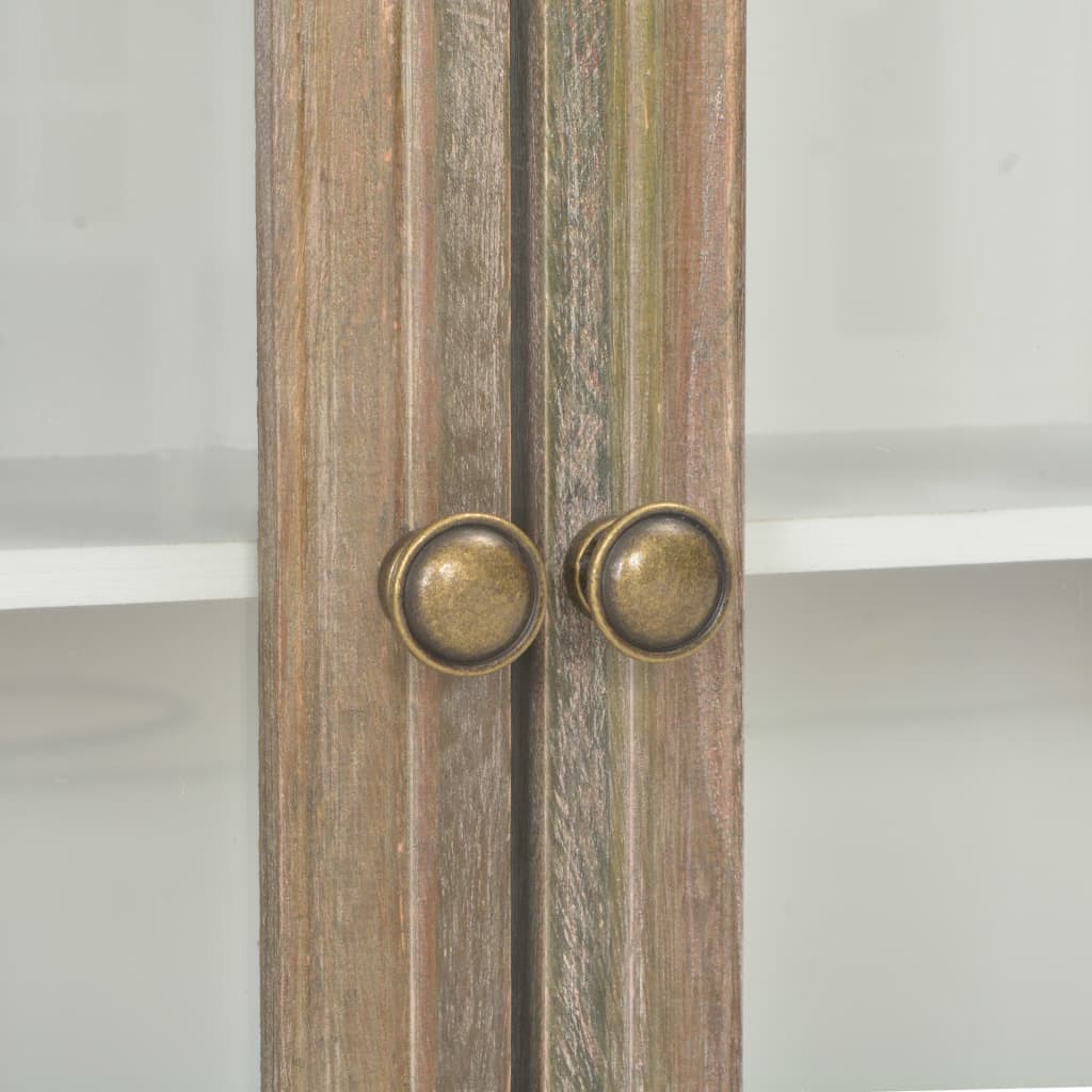 vidaXL Szafka wisząca, biała, 49x22x59 cm, materiał drewnopochodny