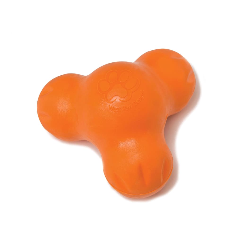 West Paw Zabawka dla psa Tux z Zogoflexu, pomarańczowa, rozmiar S