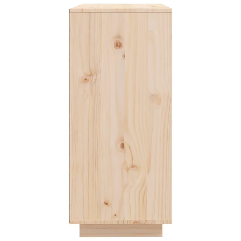 vidaXL Szafka, 60x35x80 cm, lite drewno sosnowe
