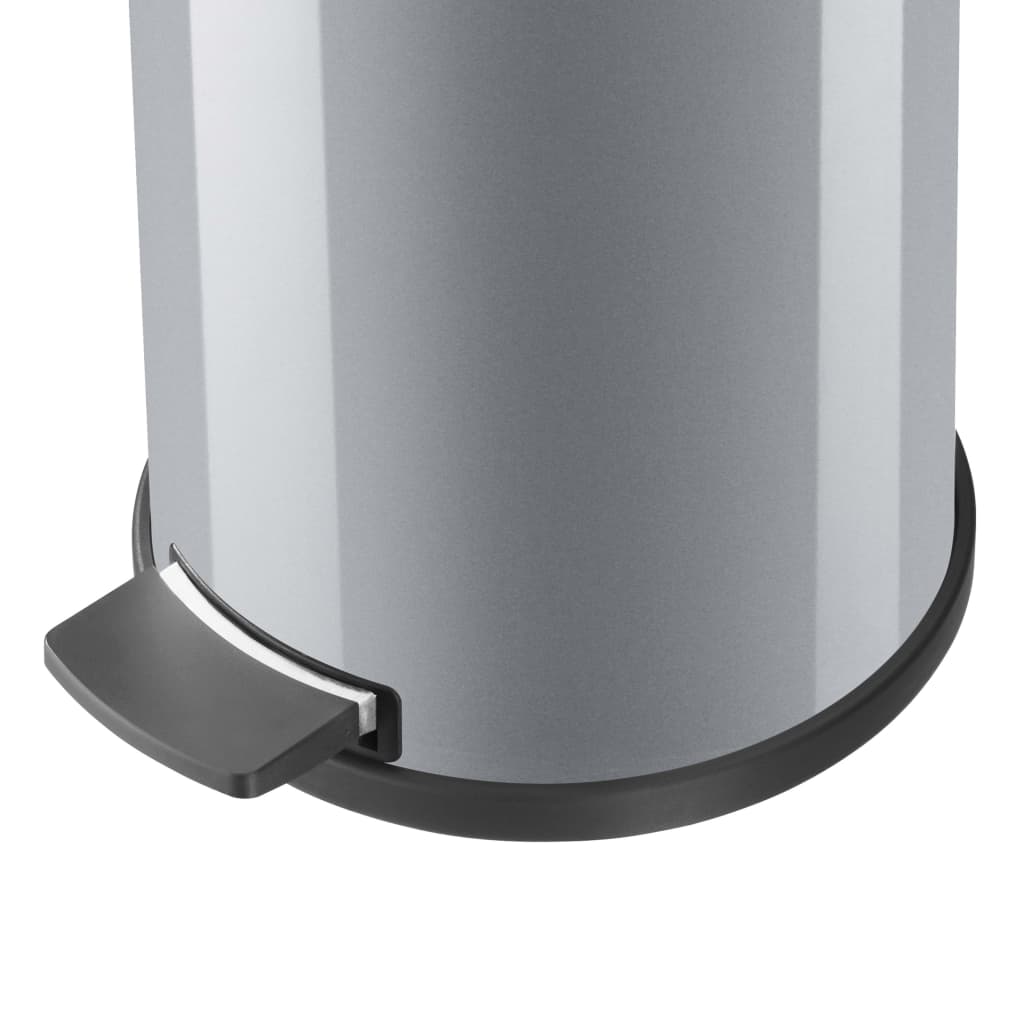 Hailo Kosz na śmieci z pedałem Solid, M, 12 L, galwanizowany pojemnik