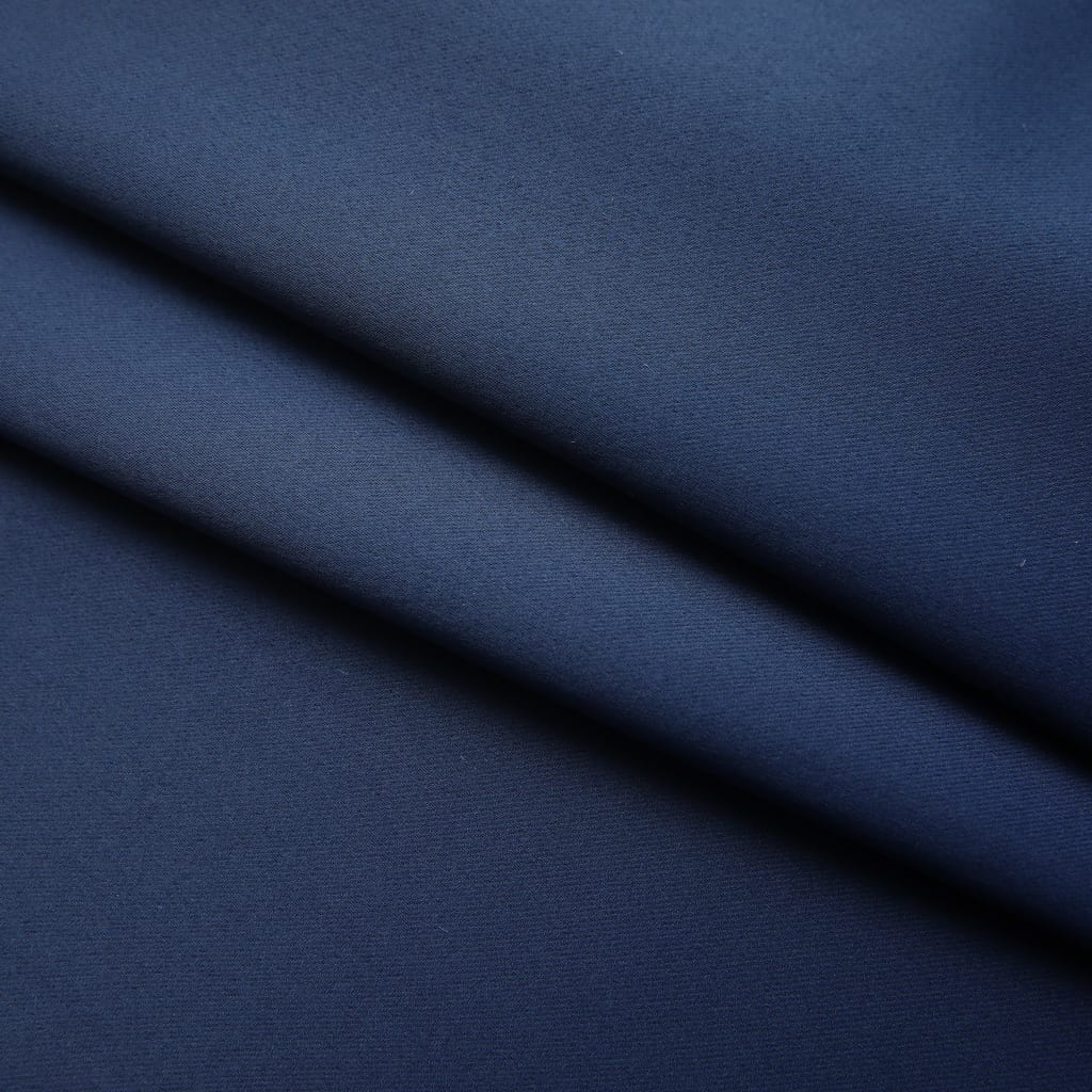 vidaXL Zasłony zaciemniające z haczykami 2 szt., niebieskie 140x245 cm