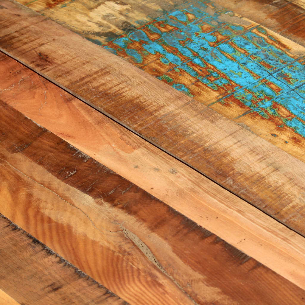 vidaXL Stół do jadalni, 180 x 90 x 76 cm, lite drewno z odzysku