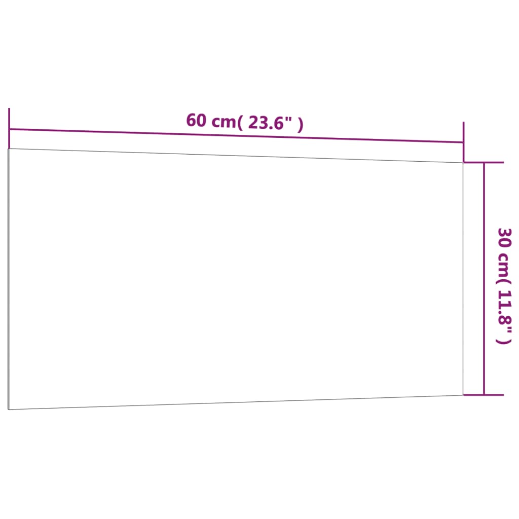 vidaXL Ścienna tablica magnetyczna, czarna, 60x30 cm, szkło hartowane