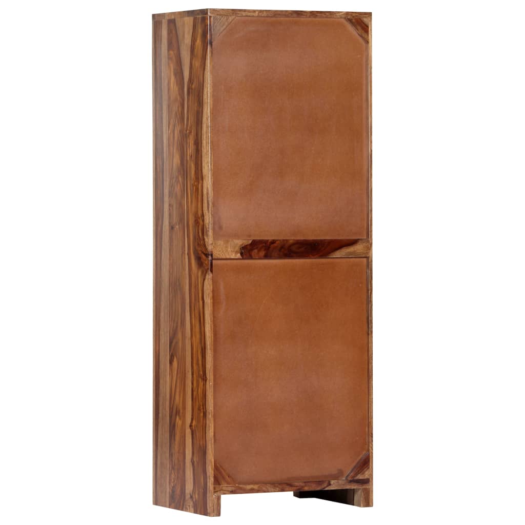 vidaXL Szafka boczna, 40 x 30 x 110 cm, lite drewno sheesham