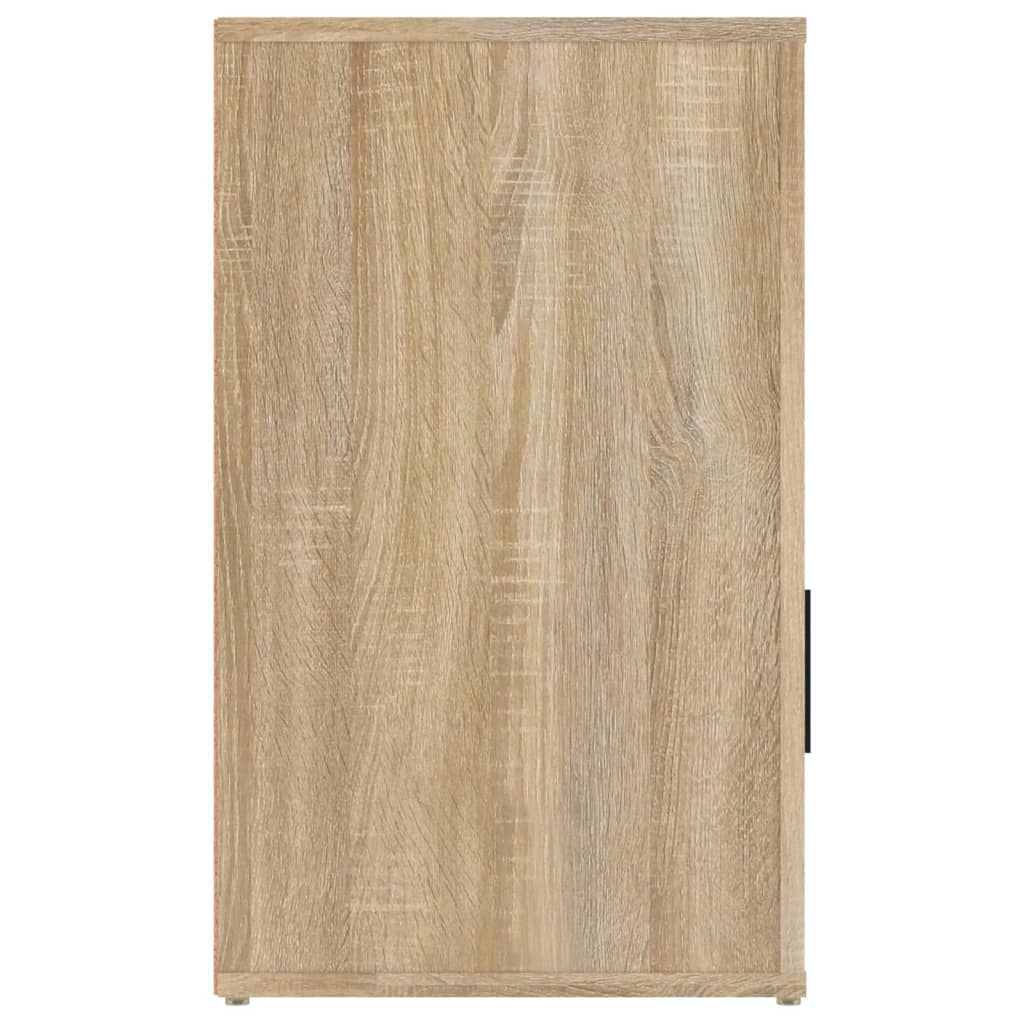 vidaXL Szafka nocna, dąb sonoma, 50x36x60 cm, materiał drewnopochodny