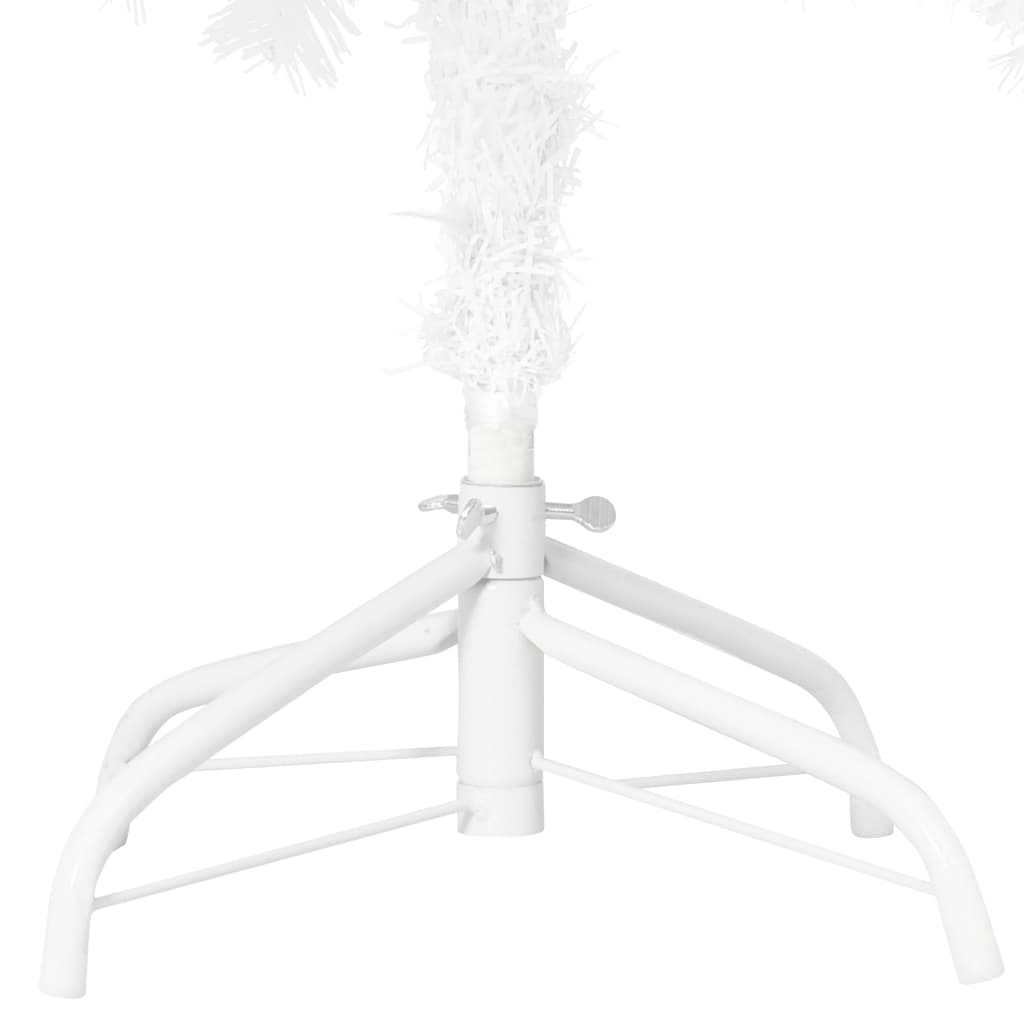 vidaXL Sztuczna choinka z realistycznymi igłami, biała, 120 cm