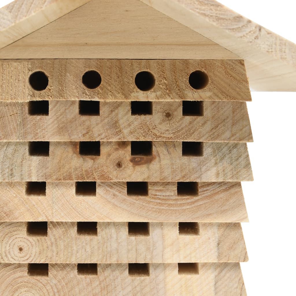 vidaXL Hotel dla pszczół, lite drewno jodłowe