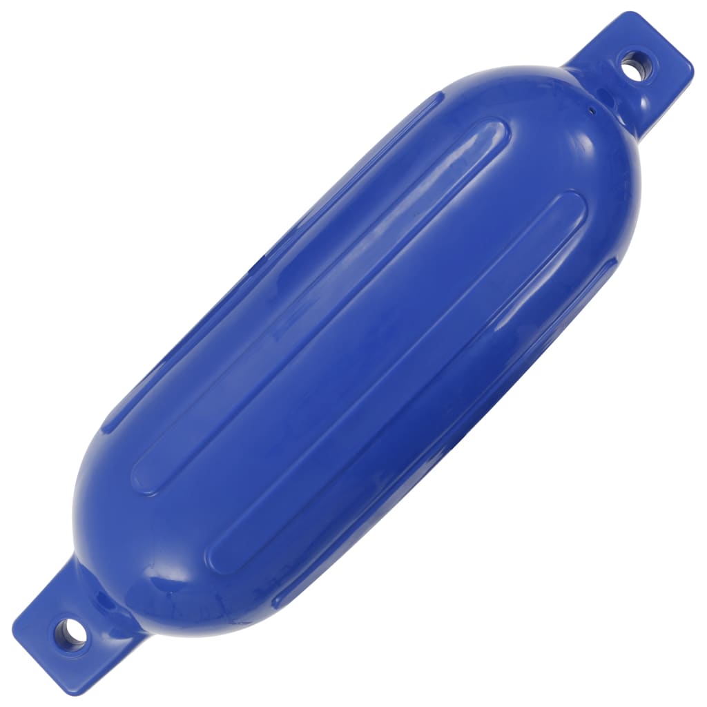 vidaXL Odbijacze do łodzi, 4 szt., niebieskie, 58,5x16,5 cm, PVC