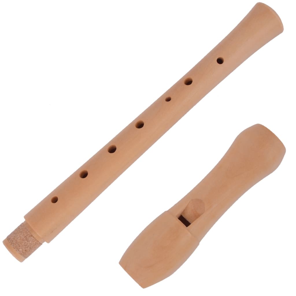 vidaXL Drewniany flet 8 otworów, drewno klonowe, brąz