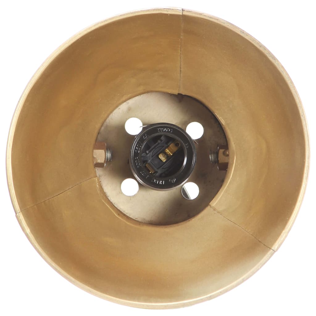 vidaXL Industrialna lampa ścienna, miedź, 90x25 cm, E27