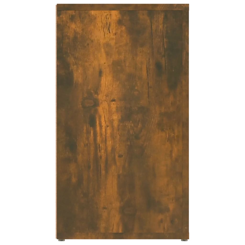 vidaXL Szafka, przydymiony dąb, 80x30x54 cm, materiał drewnopochodny