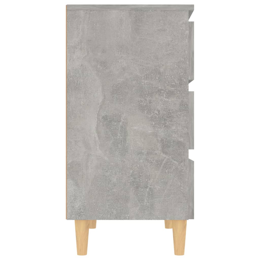 vidaXL Szafka, szarość betonu, 60x35x69 cm, płyta wiórowa