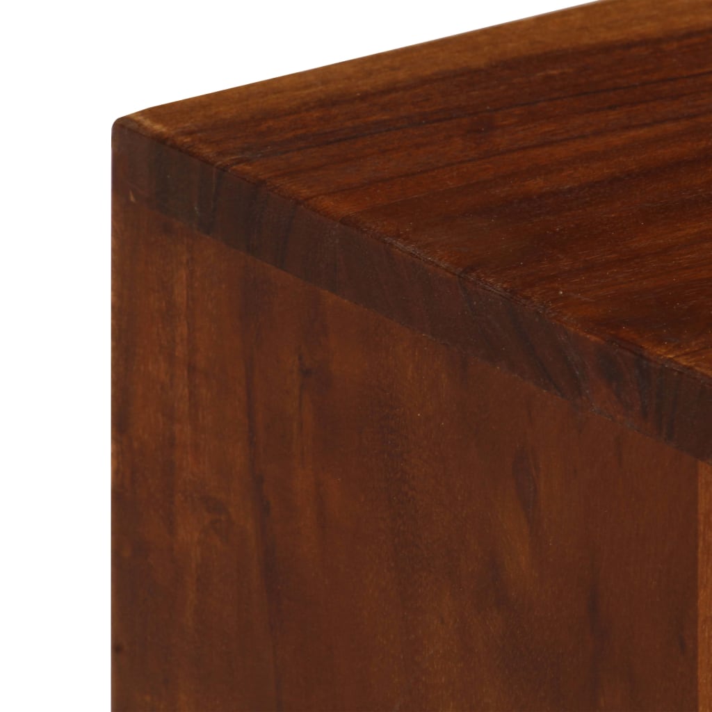 vidaXL Szafka pod TV z 3 szufladami, 110x35x50 cm, drewno akacjowe