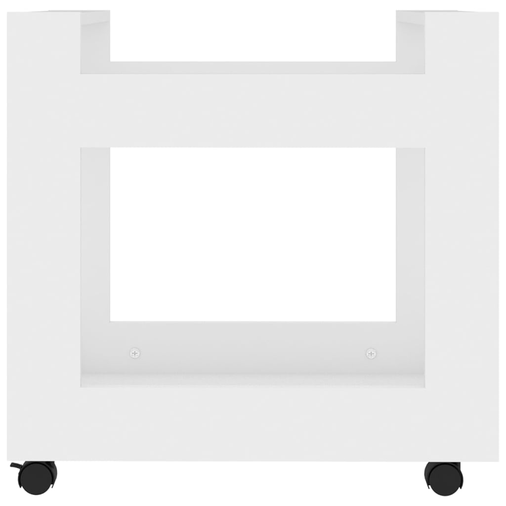 vidaXL Szafka pod biurko, biała, 60x45x60 cm, materiał drewnopochodny