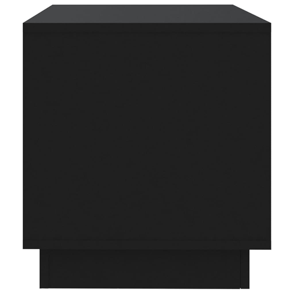 vidaXL Szafka pod TV, czarna, 102x41x44 cm, płyta wiórowa