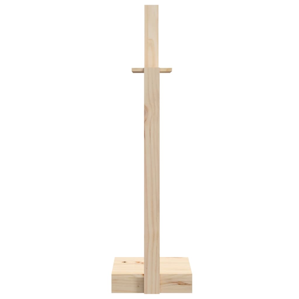 vidaXL Stojak na drewno, 33,5x30x110 cm, drewno sosnowe
