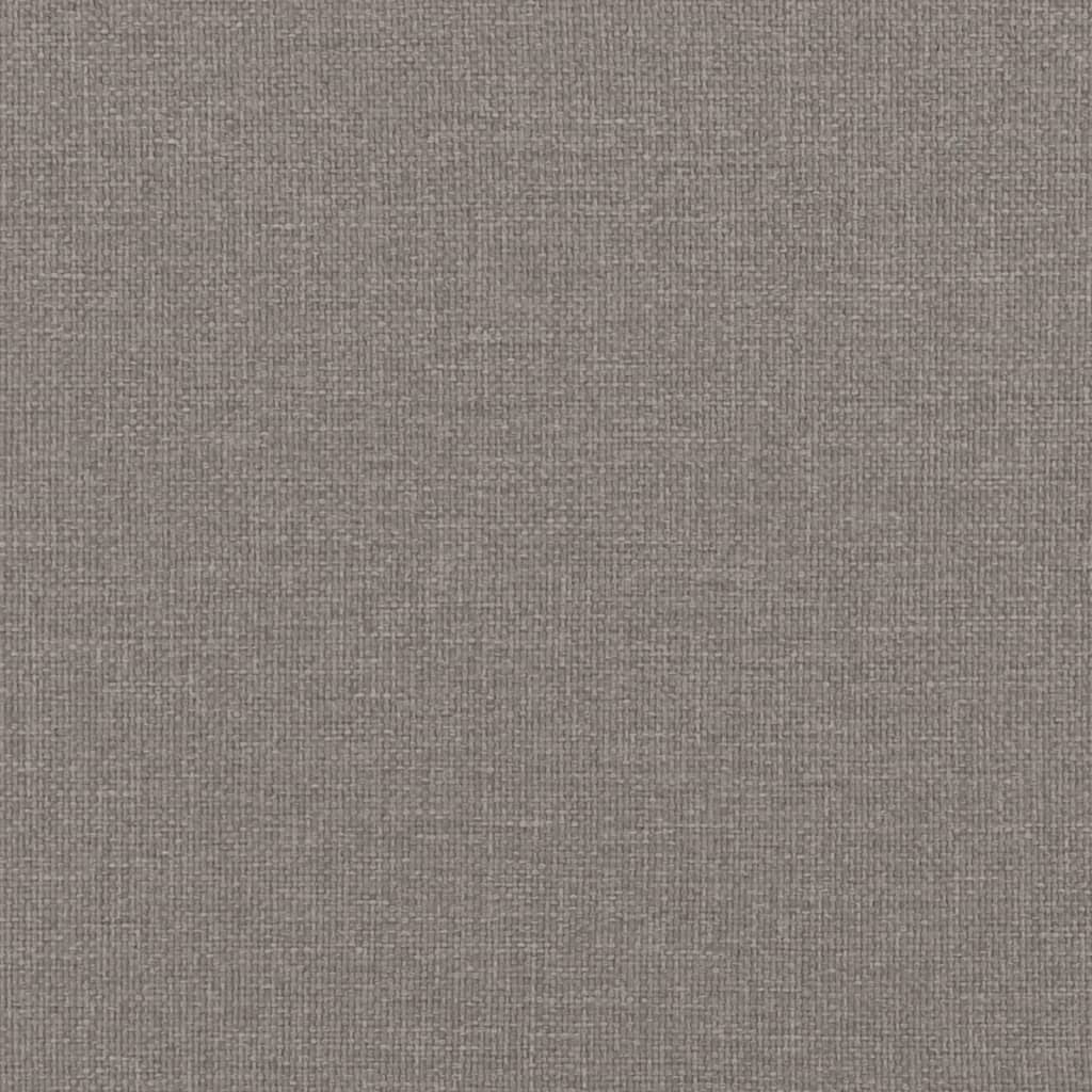 vidaXL Podnóżek, taupe, 60x50x41 cm, tapicerowany tkaniną
