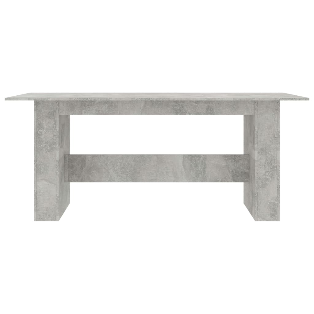 vidaXL Stół jadalniany, betonowy szary, 180x90x76 cm, płyta wiórowa