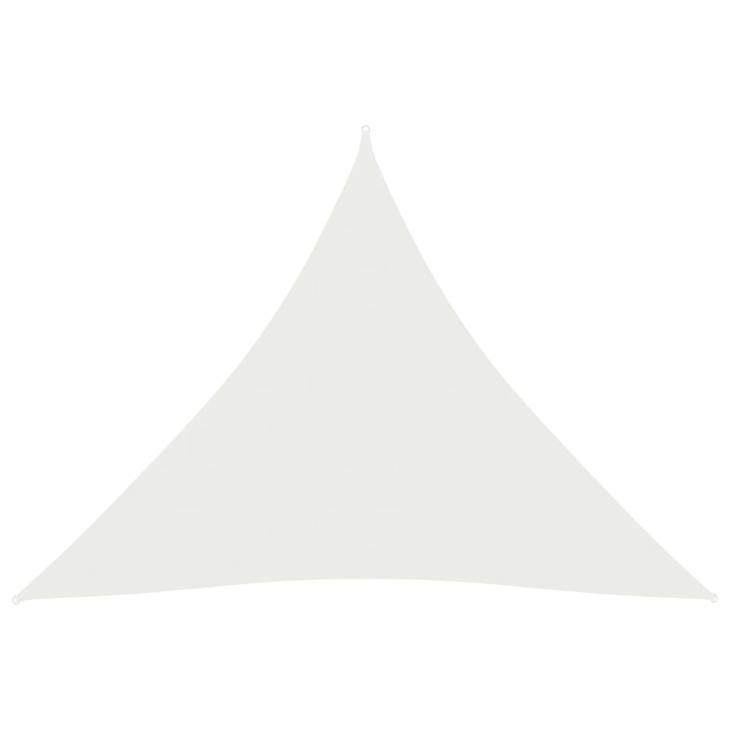vidaXL Żagiel przeciwsłoneczny, 160 g/m², biały, 4,5x4,5x4,5m, HDPE