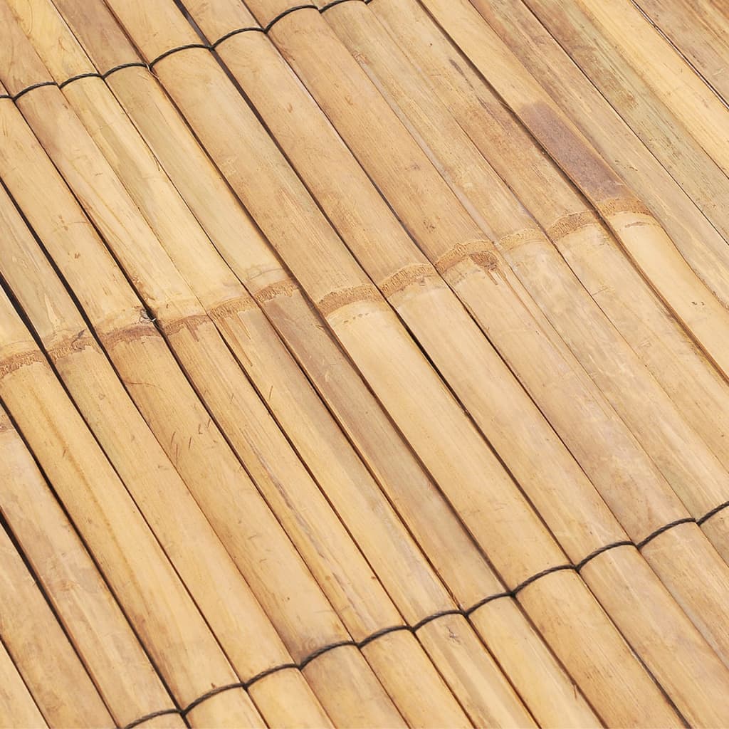 vidaXL Rama łóżka, bambusowa, 120x200 cm