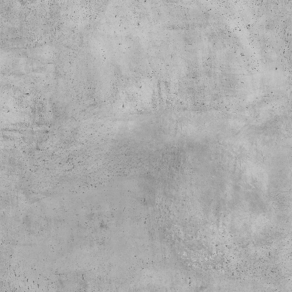 vidaXL Półki ścienne, 2 szt., szarość betonu, 100x15x20 cm, płyta