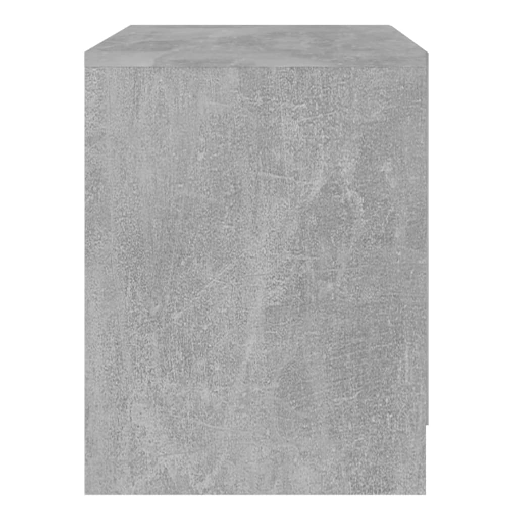 vidaXL Szafki nocne, 2 szt., szarość betonu, 45x34,5x44,5 cm, płyta