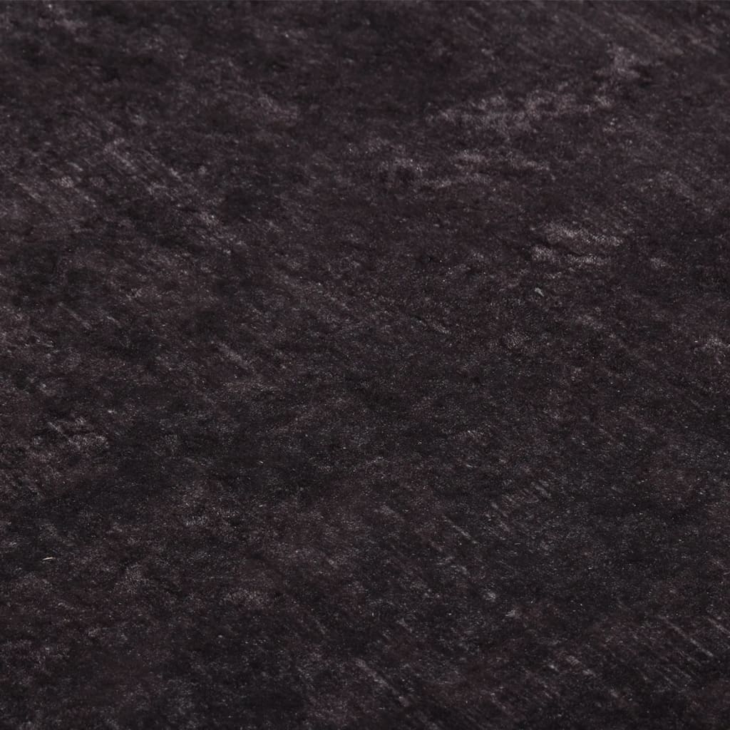 vidaXL Dywan z możliwością prania, 190x300 cm, czarno-złoty
