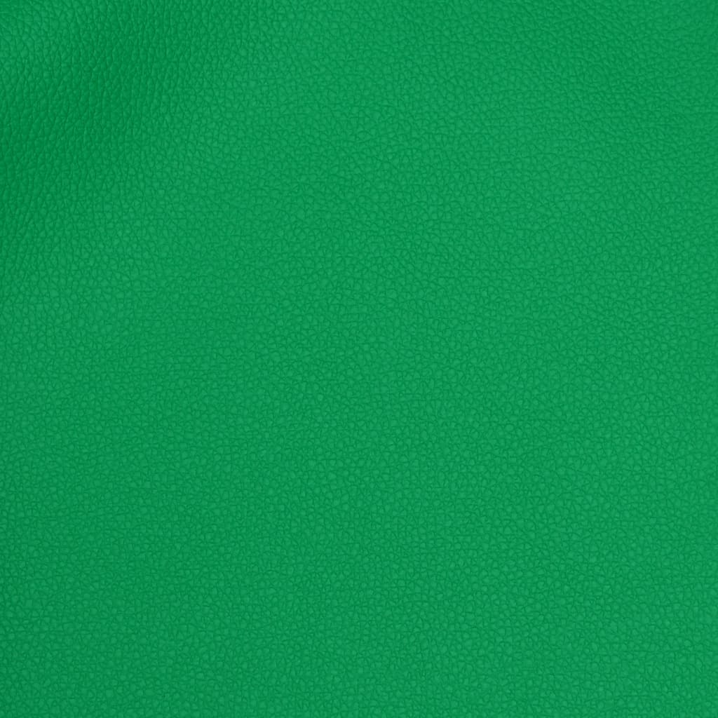 vidaXL Obrotowy fotel gamingowy z podnóżkiem, czarno-zielony
