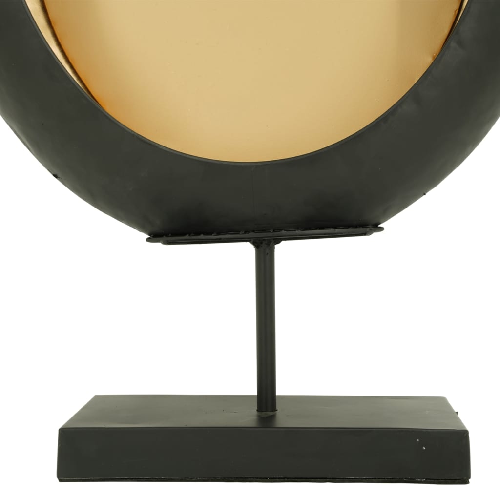 Lesli Living Owalny świecznik w formie jaja na stojaku, 39,5x13x60 cm
