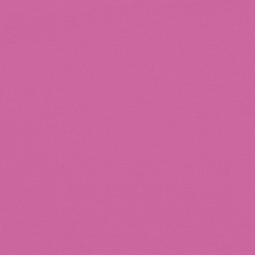 vidaXL Poduszki na palety, 3 szt., różowe, tkanina Oxford