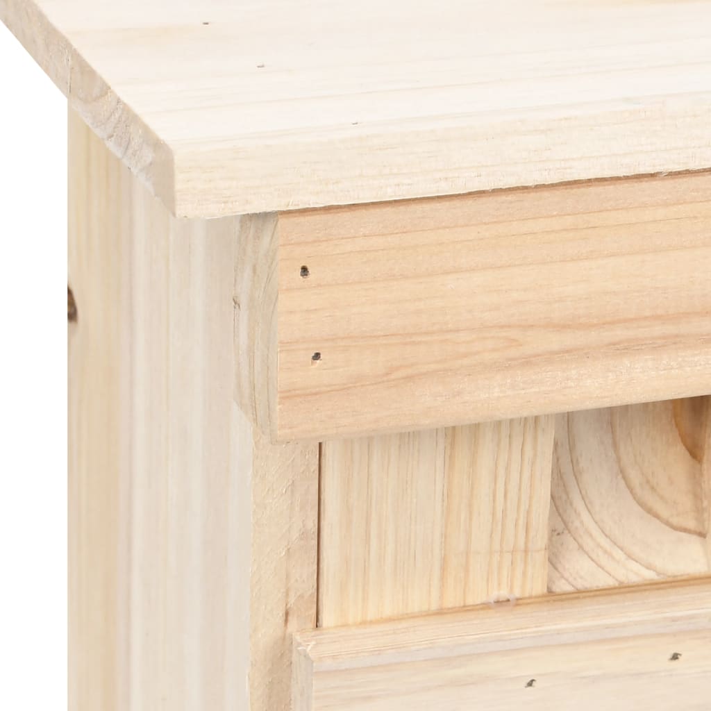 vidaXL Domek dla wróbli, 5 pokoi, 68x15x21 cm, drewno jodłowe