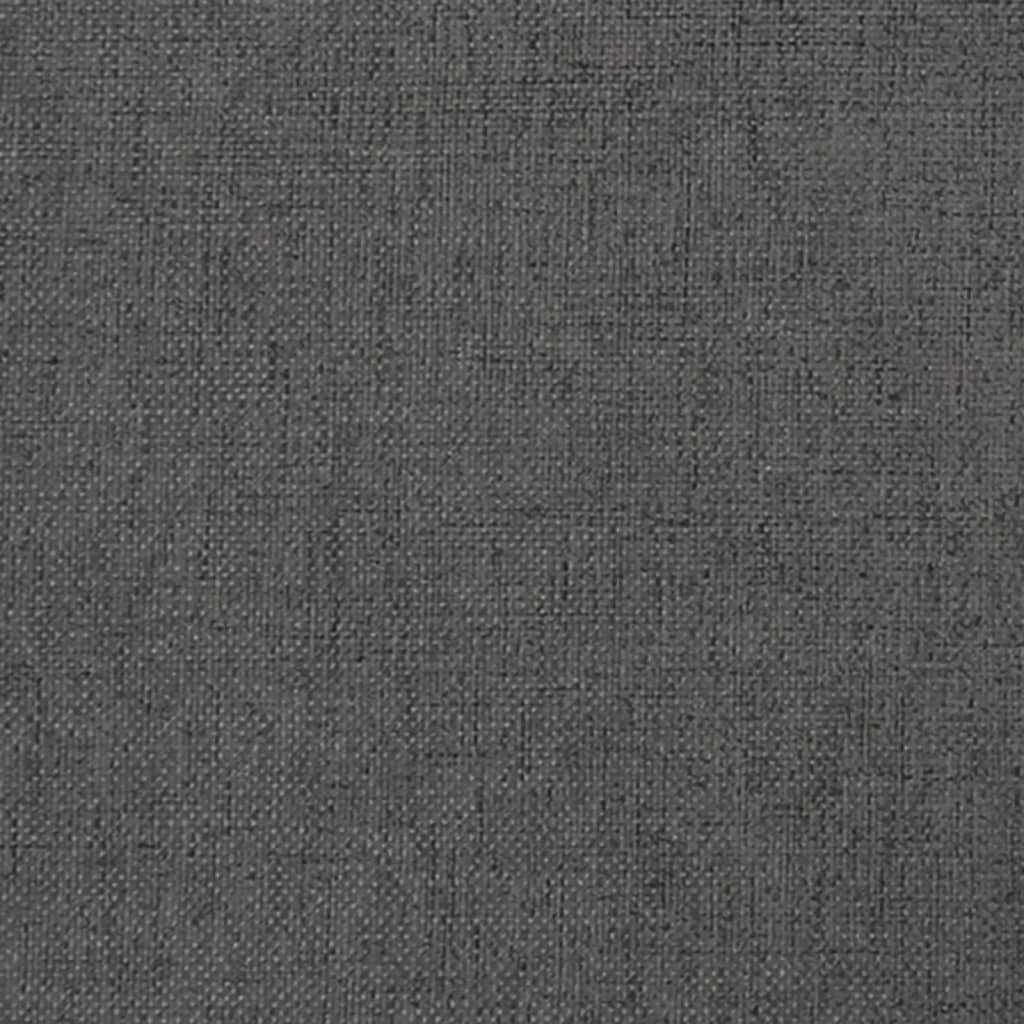 vidaXL Panele ścienne, 12 szt, ciemnoszare, 60x15 cm, tkanina, 1,08 m²