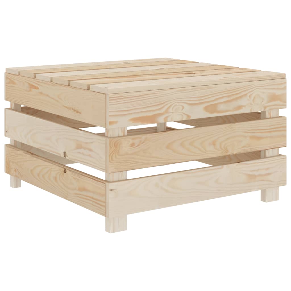vidaXL 2-częściowy zestaw mebli wypoczynkowych z palet, drewniany