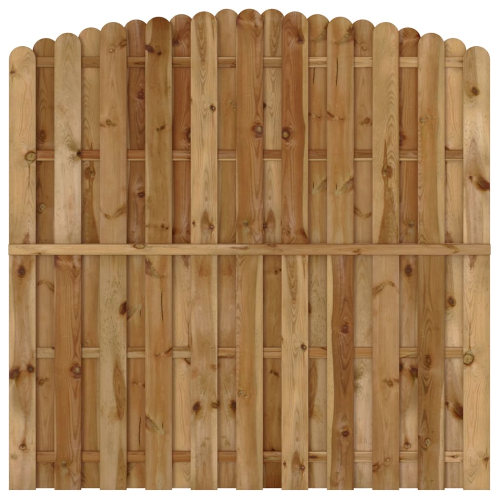 vidaXL Panel ogrodzeniowy, impregnowana sosna, 180 x (165-180) cm