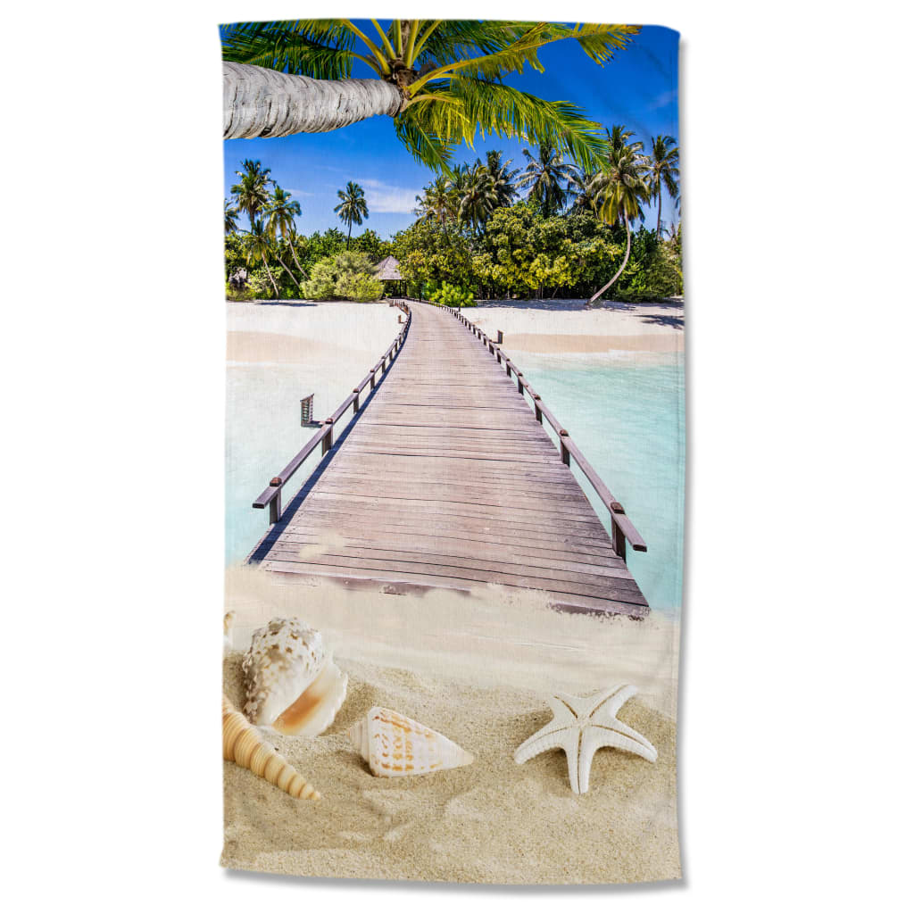 Good Morning Ręcznik plażowy MOANA, 100x180 cm, kolorowy