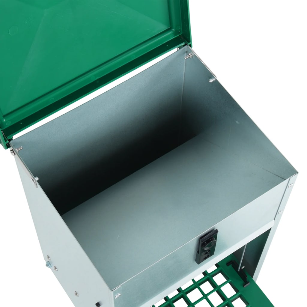 vidaXL Automatyczny karmnik dla drobiu Feedomatic z pedałem, 8 kg