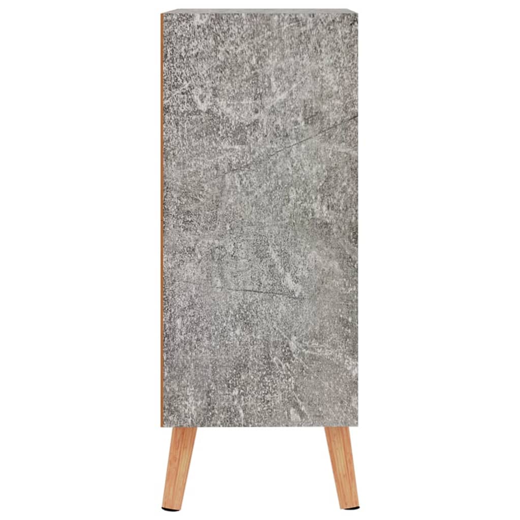 vidaXL Szafka, szarość betonu, 60x30x72 cm, materiał drewnopochodny