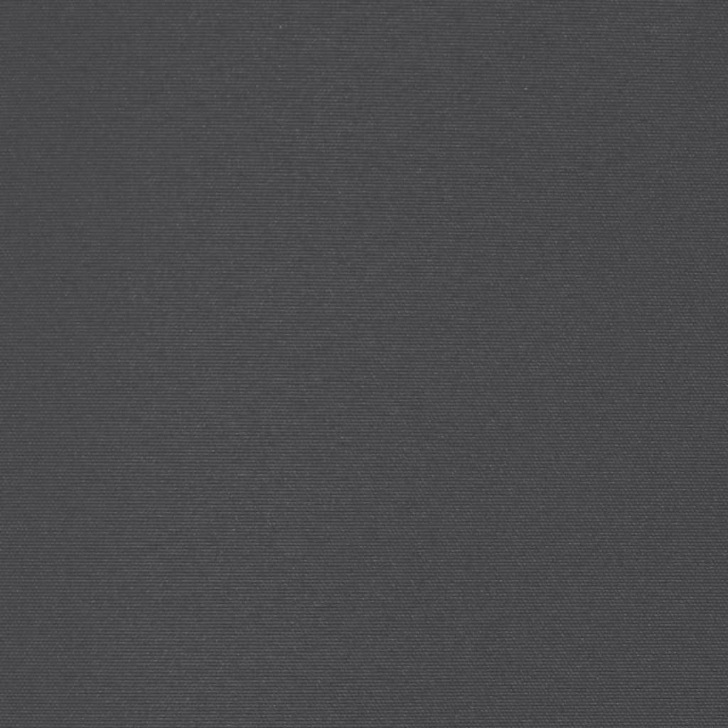 vidaXL Markiza boczna na balkon, 175x250 cm, czarna
