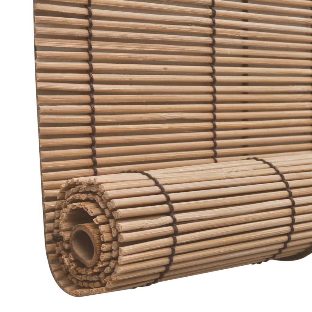 vidaXL Rolety bambusowe, 100 x 160 cm, brązowe