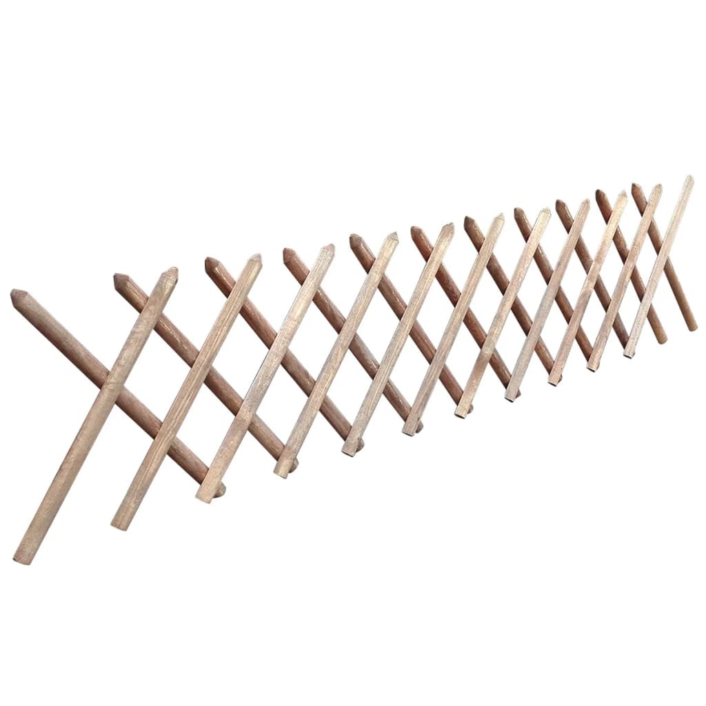 vidaXL Płotek rozciągany, kratka, impregnowane drewno, 250x60 cm