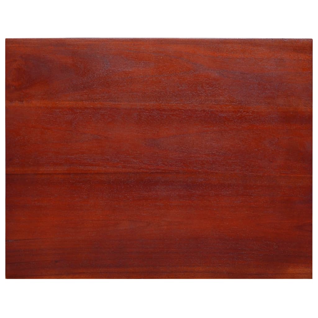 vidaXL Komoda, klasyczny brąz, 45x35x100 cm, lite drewno mahoniowe