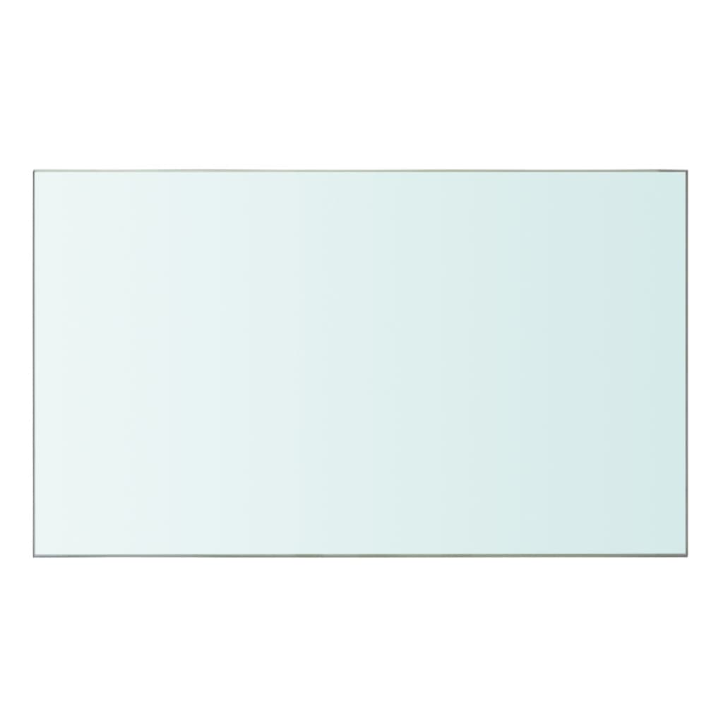 vidaXL Szklany, bezbarwny panel, 50x30 cm