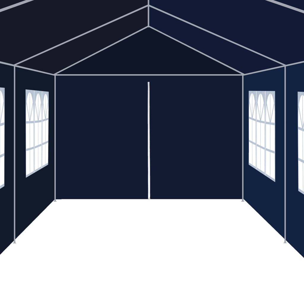 vidaXL Namiot ogrodowy, 3 x 12 m, niebieski