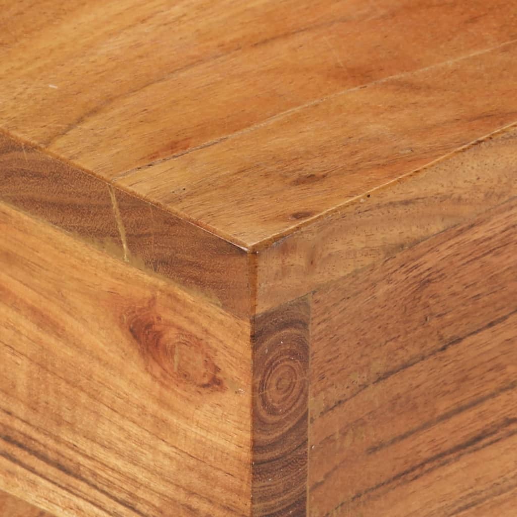 vidaXL Stolik kawowy, 68x68x41 cm, lite drewno akacjowe