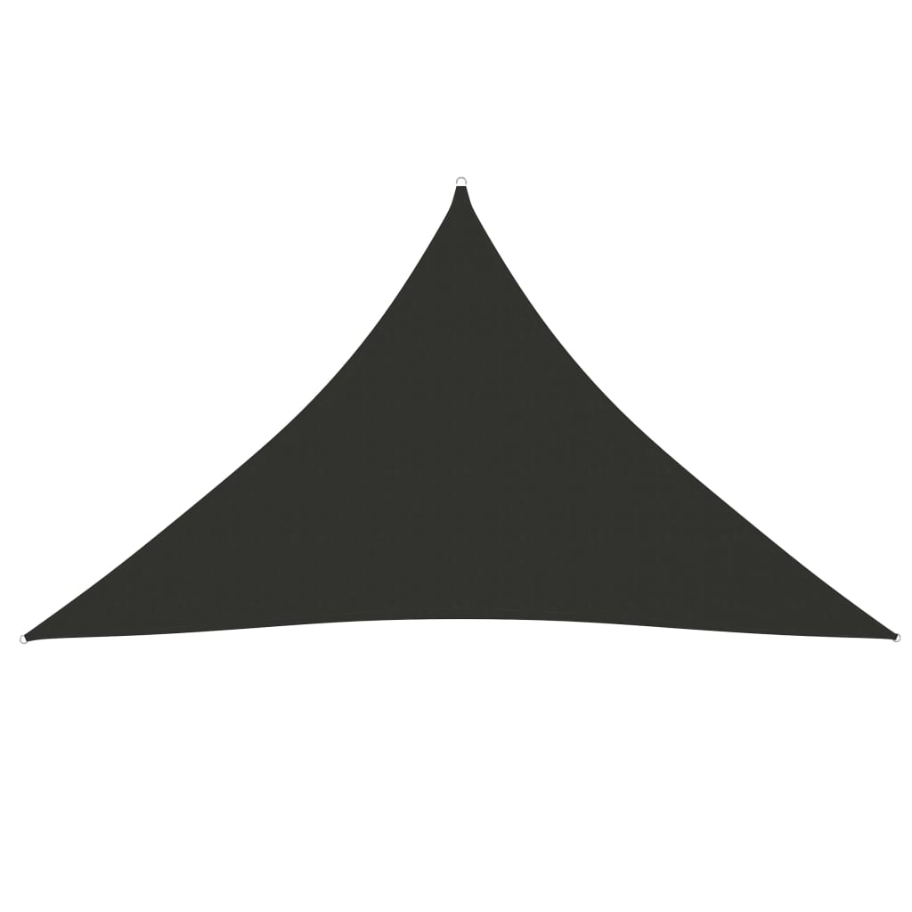 vidaXL Żagiel ogrodowy, tkanina Oxford, trójkąt, 3x3x4,24m, antracyt