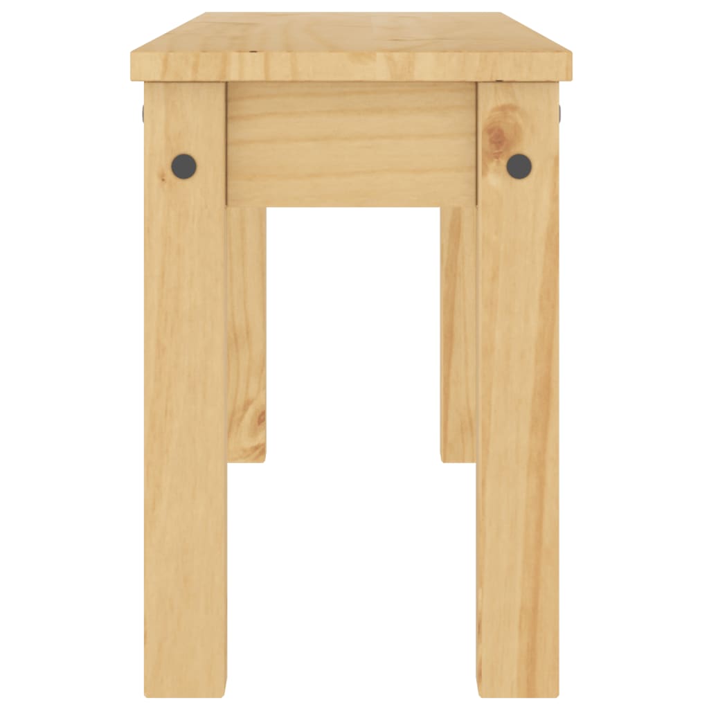 vidaXL Ławka stołowa Panama, 105x30x45 cm, lite drewno sosnowe