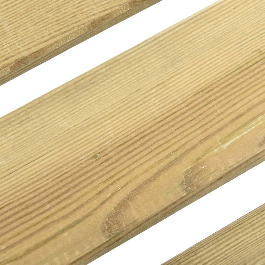 vidaXL Stołki barowe, 4 szt., impregnowane drewno sosnowe